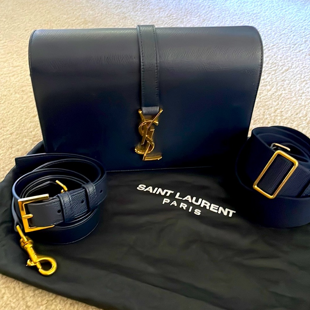 YSL Saint Laurent Universite Crossbody bag - navy blue